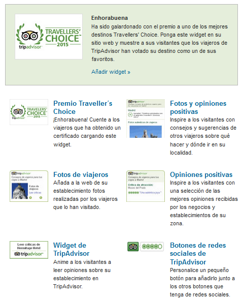 almacen-widgets-TripAdvisor-LesHoteliers